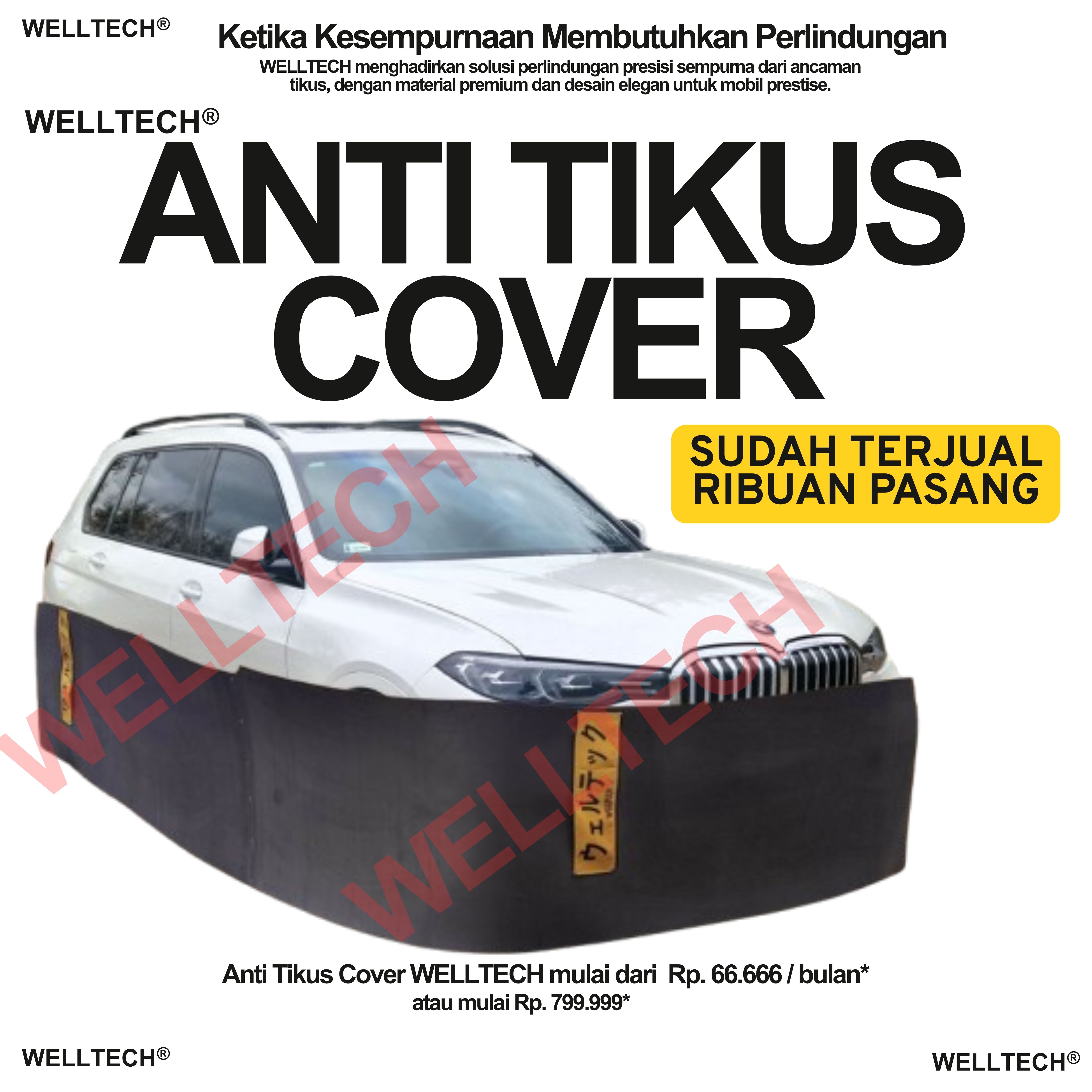 Anti Tikus Cover Mobil WELLTECH 1