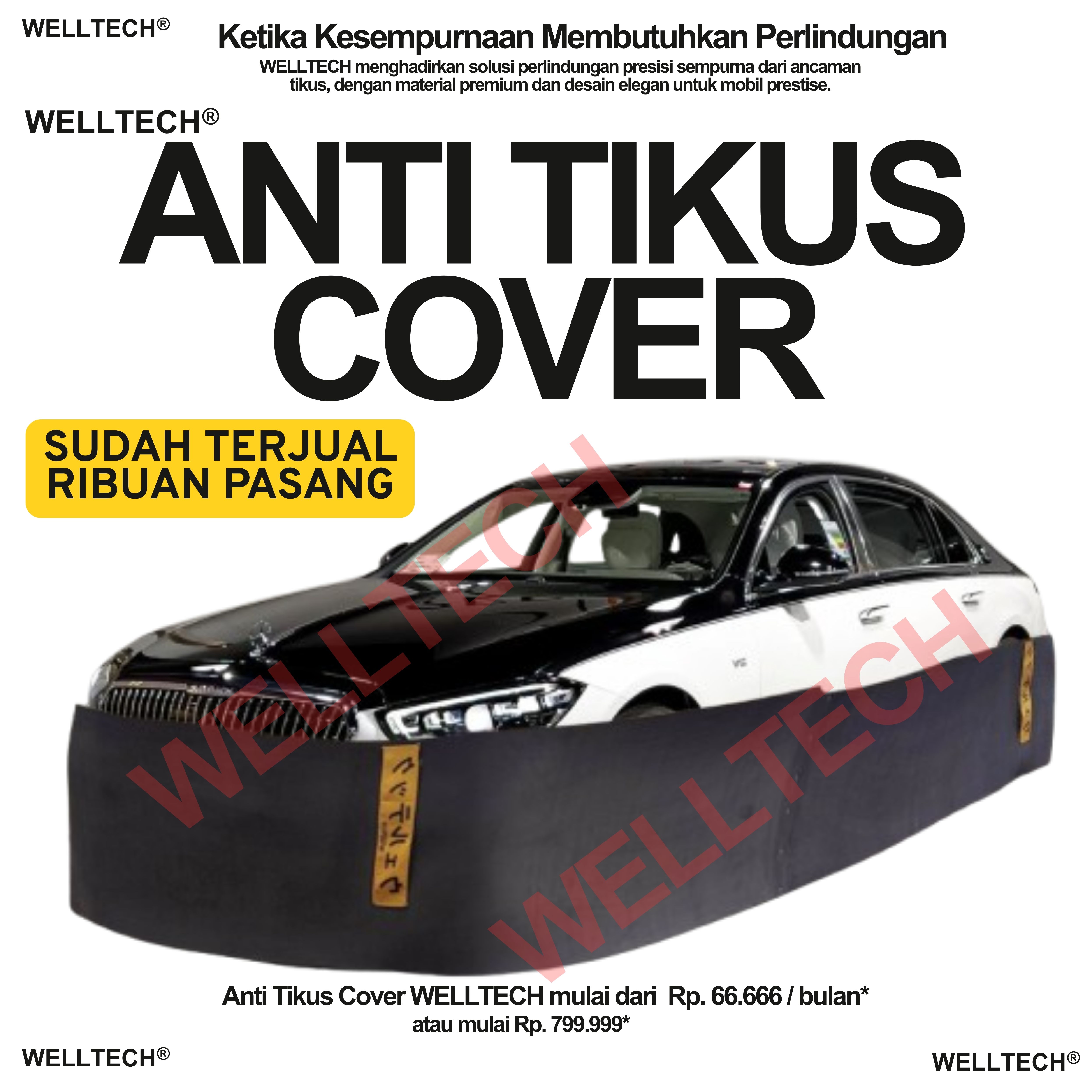 Anti Tikus Cover Mobil WELLTECH 3
