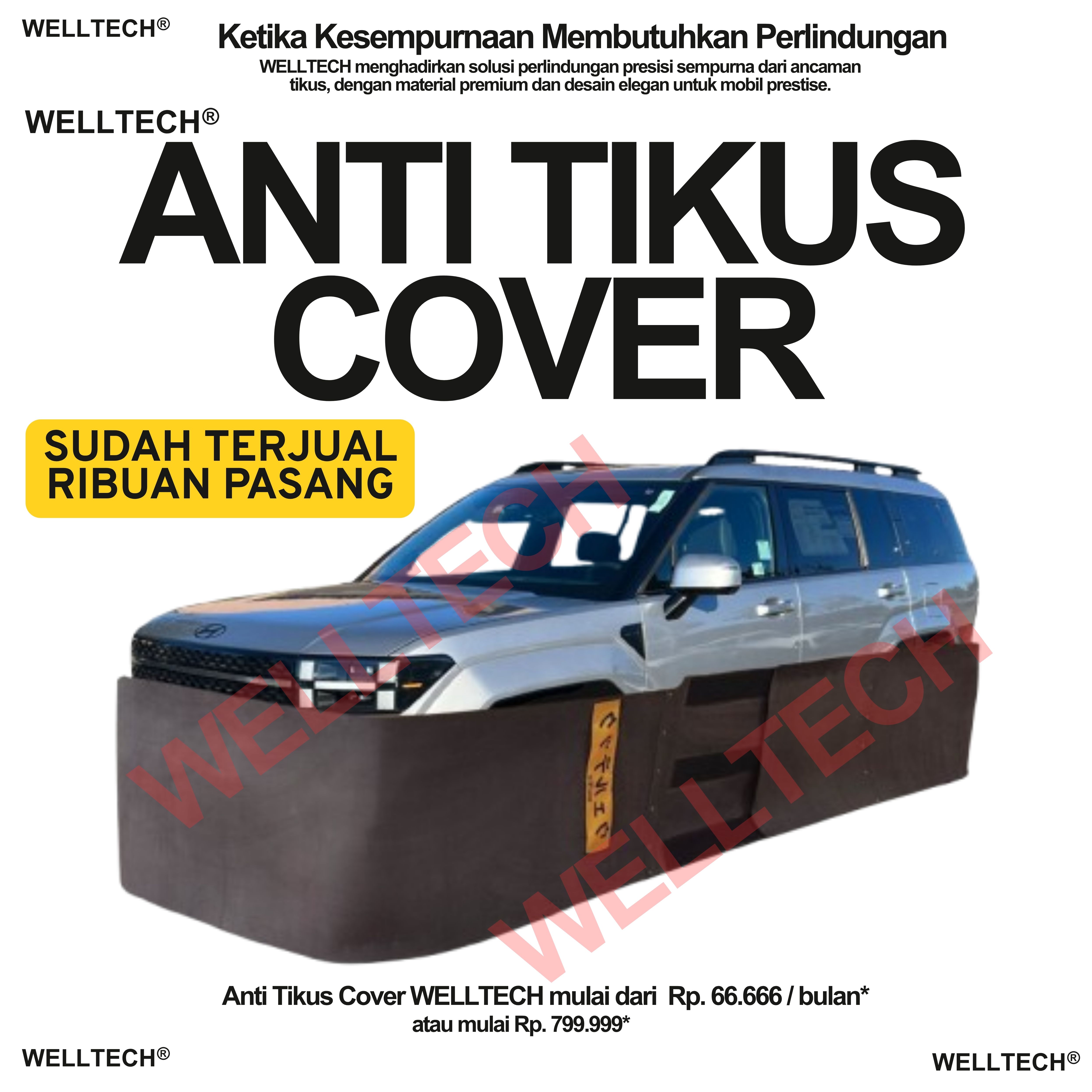 Anti Tikus Cover Mobil WELLTECH 3