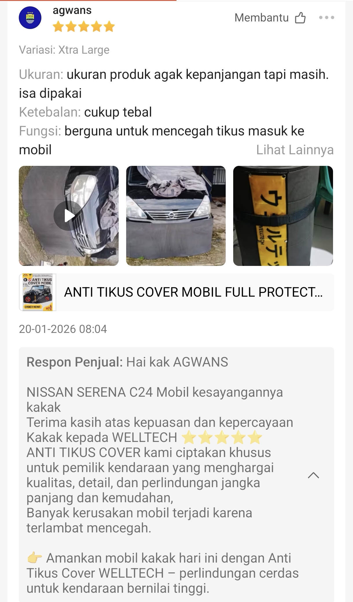 Review Pelanggan 17