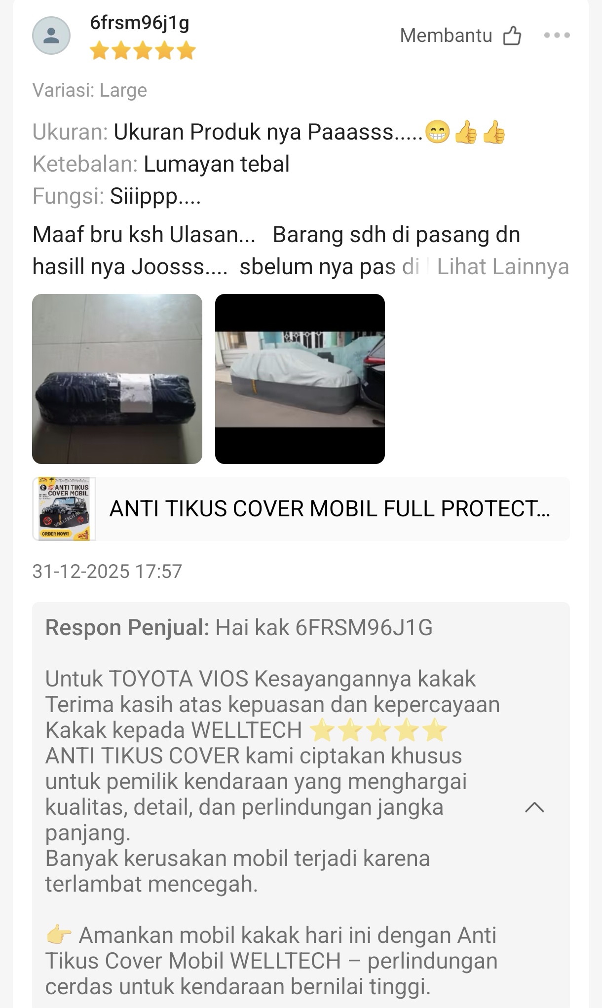 Review Pelanggan 21